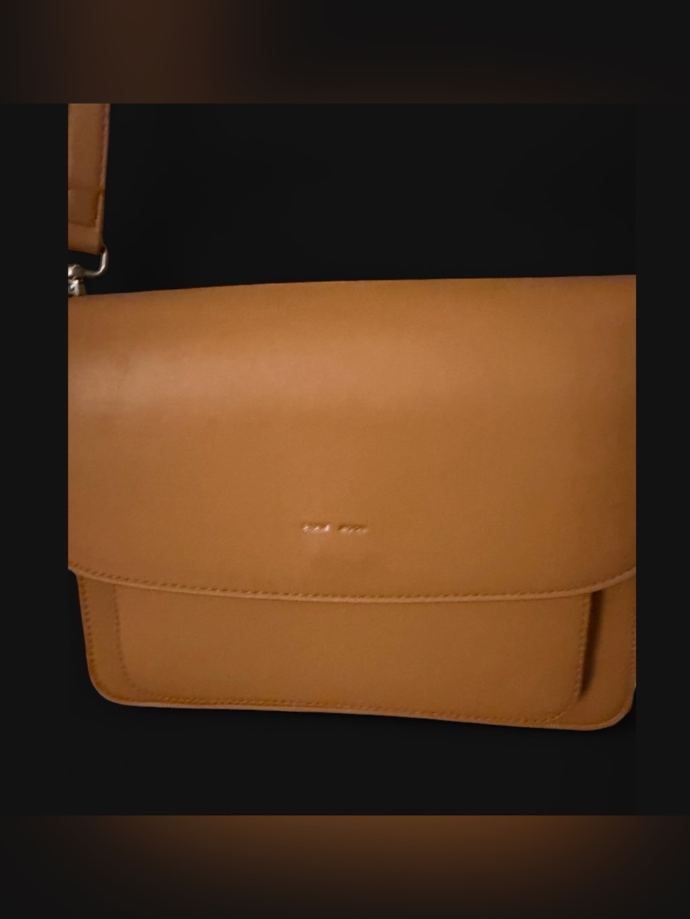 Pixie Mood Tan Leather Crossbody Bag